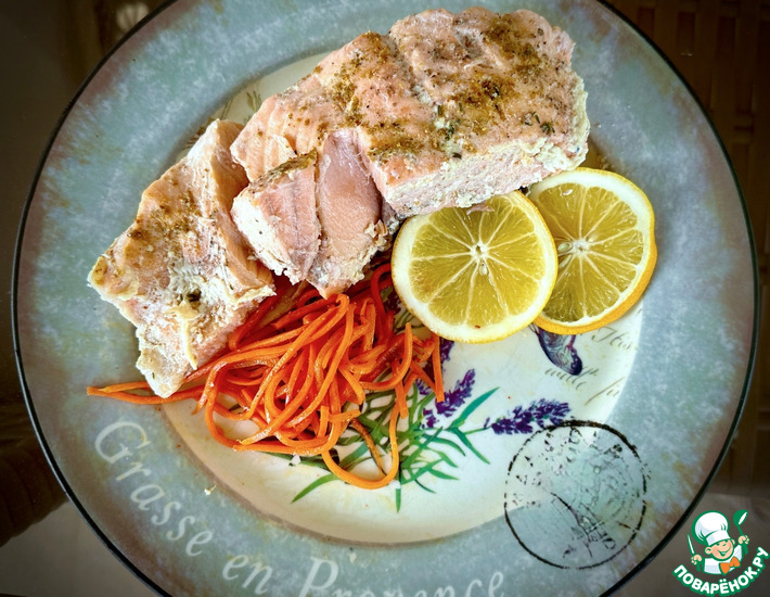 Рецепт: Лосось в молоке