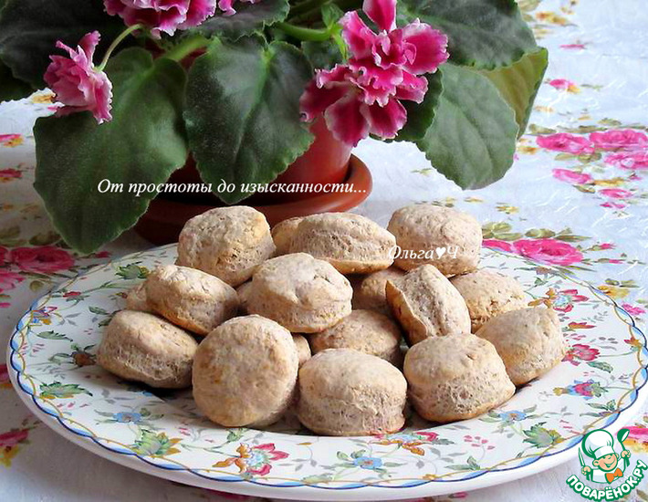 Рецепт: Печенье "Сакура"