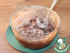 Шоколадное печенье с черешней на сгущенке Шоколадное печенье с черешней на сгущенке