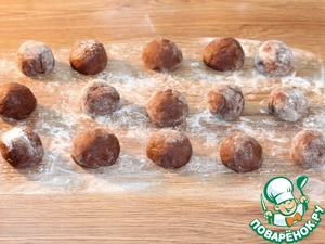 Шоколадное печенье с черешней на сгущенке Шоколадное печенье с черешней на сгущенке