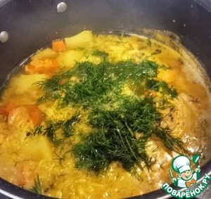 Лёгкий рисовый суп