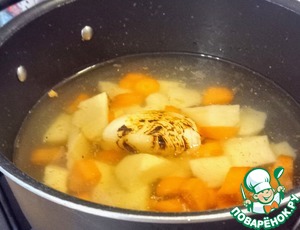 Лёгкий рисовый суп