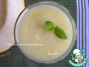 Дынно-ананасовый коктейль Дынно-ананасовый коктейль