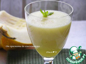 Дынно-ананасовый коктейль Дынно-ананасовый коктейль