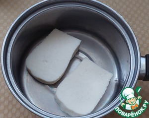 Овощной салат с вареным адыгейским сыром