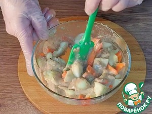 Аппетитная закуска из кабачков и индейки Аппетитная закуска из кабачков и индейки