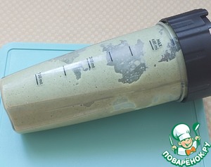 Смузи из стеблей листовой зелени