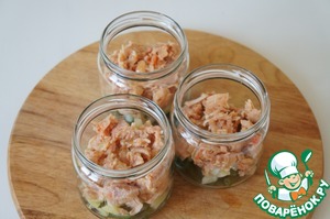 Салат с тушёнкой из индейки Салат с тушёнкой из индейки