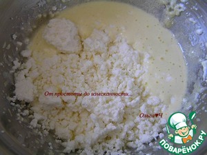 Творожный пирог с клубникой Творожный пирог с клубникой