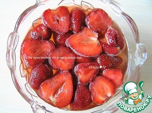 Десерт "Клубника в шампанском" Десерт "Клубника в шампанском"