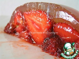 Десерт "Клубника в шампанском" Десерт "Клубника в шампанском"