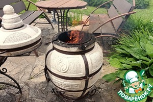 Голени индейки из тандыра Голени индейки из тандыра