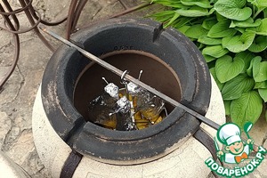 Голени индейки из тандыра Голени индейки из тандыра