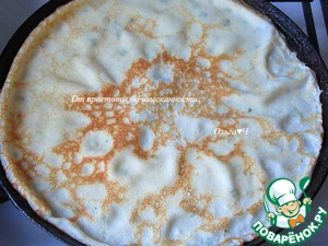 Блинчики с мятой Блинчики с мятой