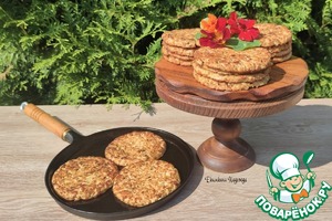 Оладьи из медальонов индейки для пикника