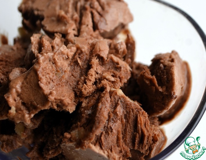 Банановое мороженое с аквафабой Банановое мороженое с аквафабой