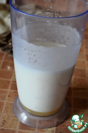 Банановое мороженое с аквафабой Банановое мороженое с аквафабой