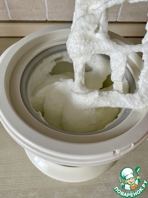 Мороженое с ксантановой камедью Мороженое с ксантановой камедью