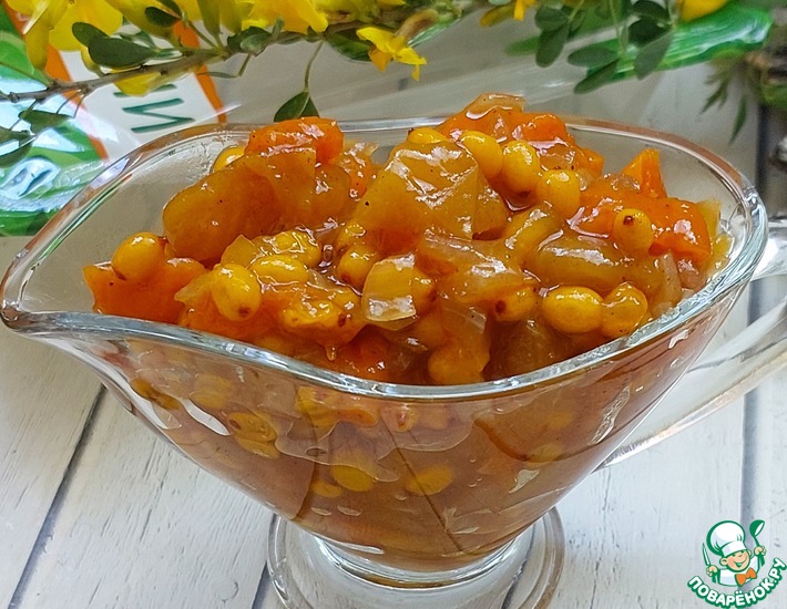 Облепиховое чатни к котлетам из индейки Облепиховое чатни к котлетам из индейки