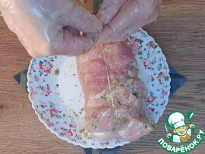 Мясная тарелка на праздничный стол Мясная тарелка на праздничный стол