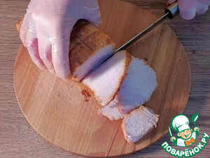 Мясная тарелка на праздничный стол Мясная тарелка на праздничный стол