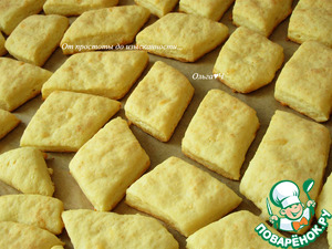 Творожное печенье с сыром Творожное печенье с сыром