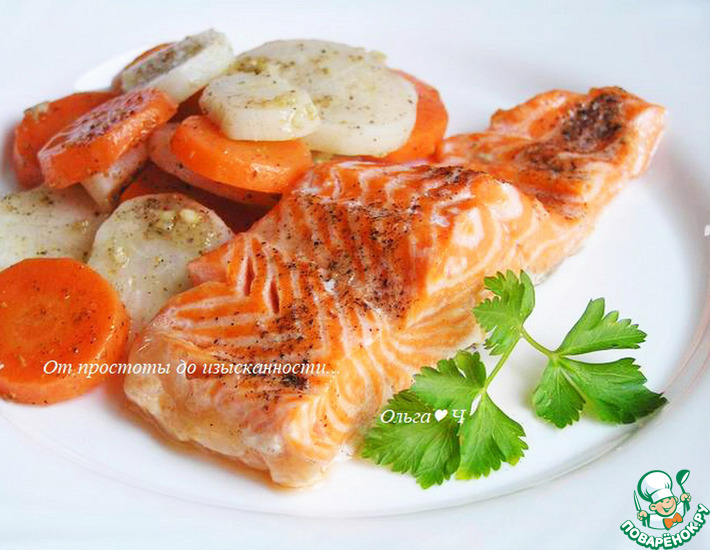 Салат-гарнир из дайкона и моркови Салат-гарнир из дайкона и моркови