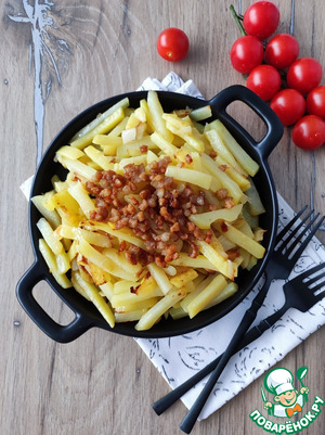 Жареный картофель по мотивам "Сарладез"