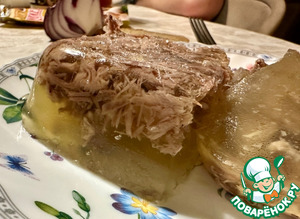 Шейное заливное. Шеи индюшачьи