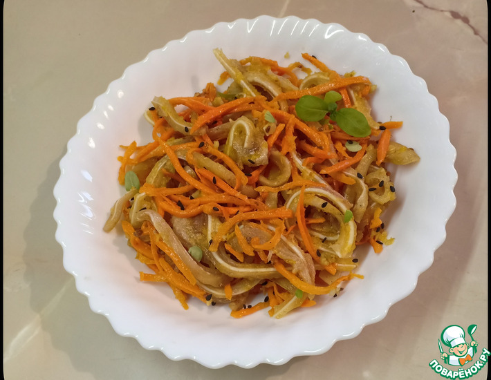 Свиные ушки по-корейски Свиные ушки по-корейски