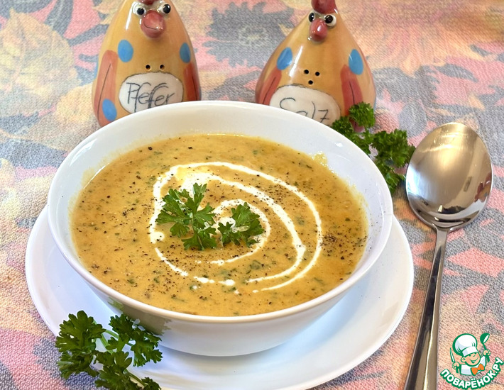 Тыквенно-чечевичный суп Тыквенно-чечевичный суп
