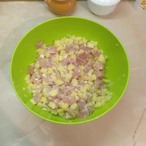 Курник с картошкой