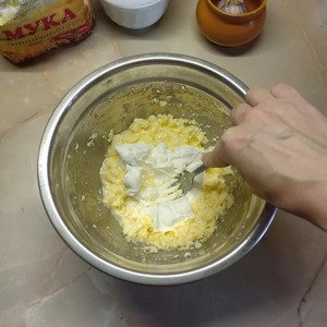 Вишневый пирог в сметанной заливке Вишневый пирог в сметанной заливке