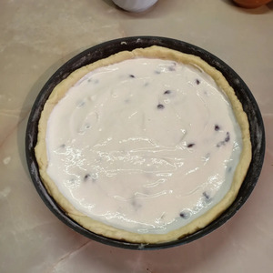 Вишневый пирог в сметанной заливке Вишневый пирог в сметанной заливке