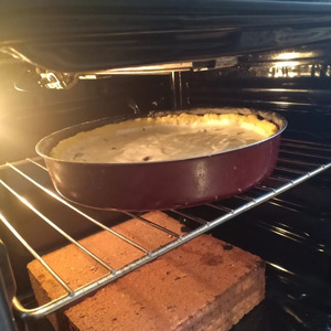 Вишневый пирог в сметанной заливке Вишневый пирог в сметанной заливке