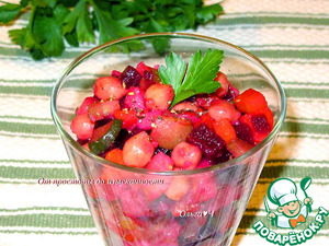 Винегрет с нутом