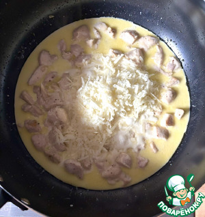 Спагетти из цуккини с курицей Спагетти из цуккини с курицей