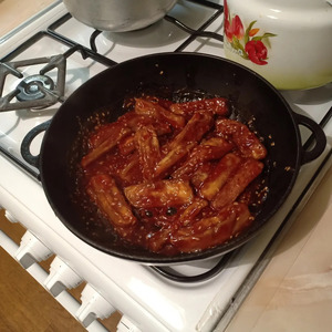 Баклажаны в кисло-сладком соусе Баклажаны в кисло-сладком соусе