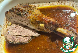 Индюшка. Голень в духовке Индюшка. Голень в духовке