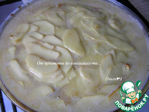 Нормандский яблочный пирог Нормандский яблочный пирог