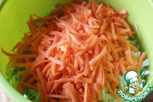 Капустный салат с апельсином