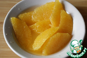 Капустный салат с апельсином