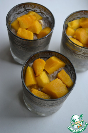 Чиа пудинг с манго