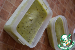 Мороженое из киви