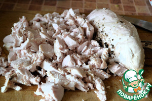 Салат с куриной грудкой Салат с куриной грудкой