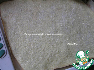 Рулет на сгущёнке с миндалём Рулет на сгущёнке с миндалём