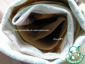 Рулет на сгущёнке с миндалём Рулет на сгущёнке с миндалём