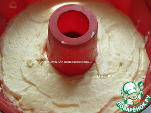 Творожно-шоколадный кекс с алычой Творожно-шоколадный кекс с алычой