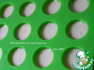 Миндальные птифуры с конфитюром Миндальные птифуры с конфитюром