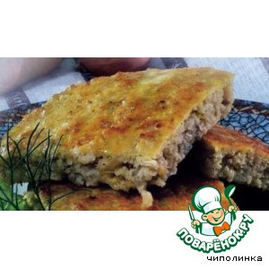 Рецепт Хлебцы с творогом и рыбой